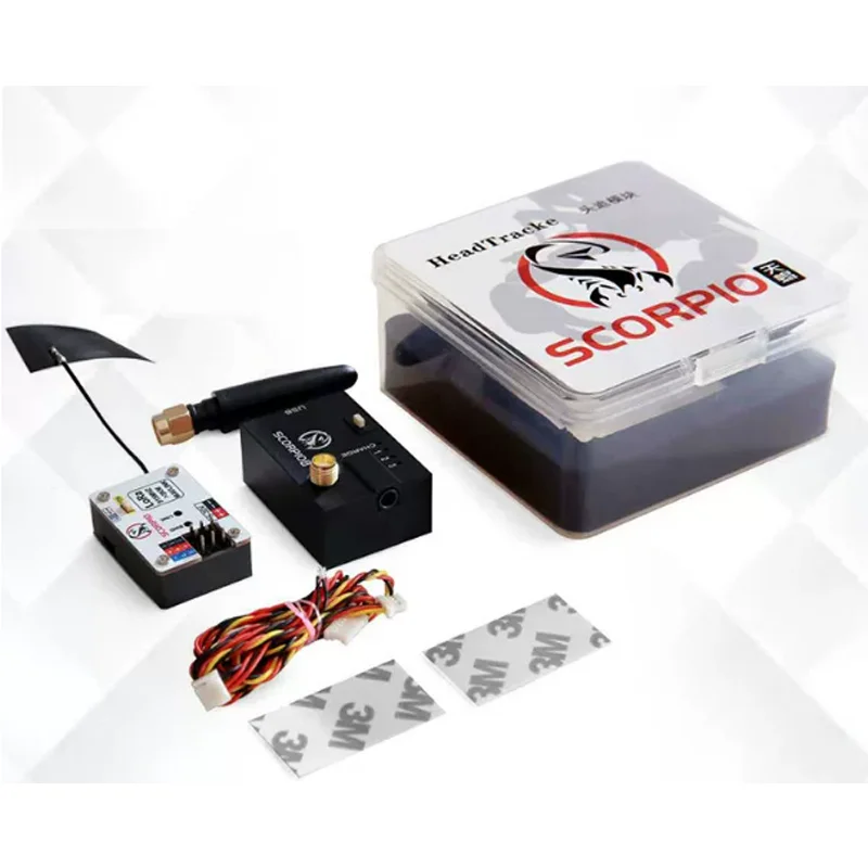 2nd Gen FPV Head Tracker Built-in Battery No Remote Control Direct Connect For RC Car 3 Axis Gimbal FPV Model Parts