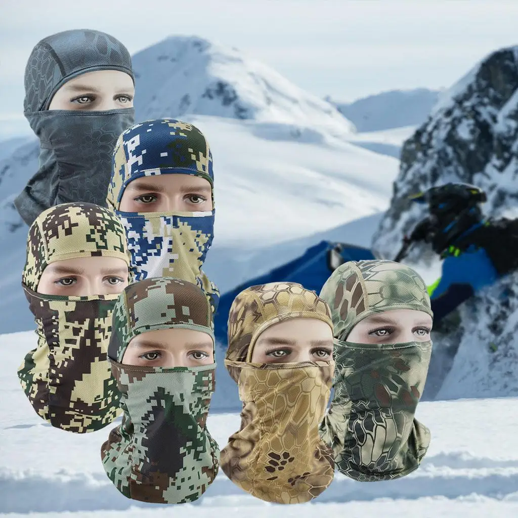 Cagoule légère à col complet pour la pêche et l'escalade