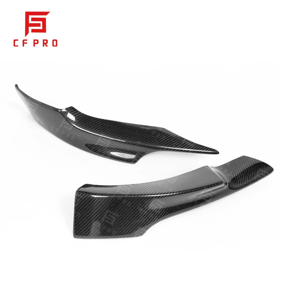 Real Carbon Fiber Front Bumper Splitter Lip Corner For BMW E92 MT 2009-2011 Car Body Kit Accessories