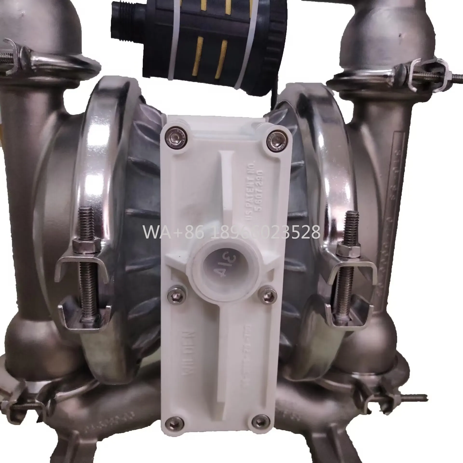 مضخة غشائية هوائية مزدوجة ستانلس ستيل 1.5 بوصة P4/SSAPP/TNU/TF/STF/0014 تعمل بالهواء