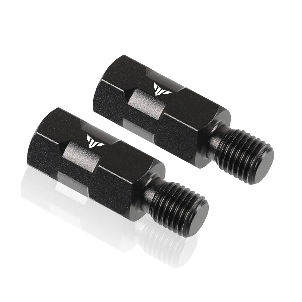 สำหรับยามาฮ่า MT07 MT09 Tracer GT Mt 09 SP MT-09 MT-07สกู๊ตเตอร์2014-2024อะแดปเตอร์กระจกมองหลัง10มม. 8มม. สกรูตามเข็มนาฬิกา