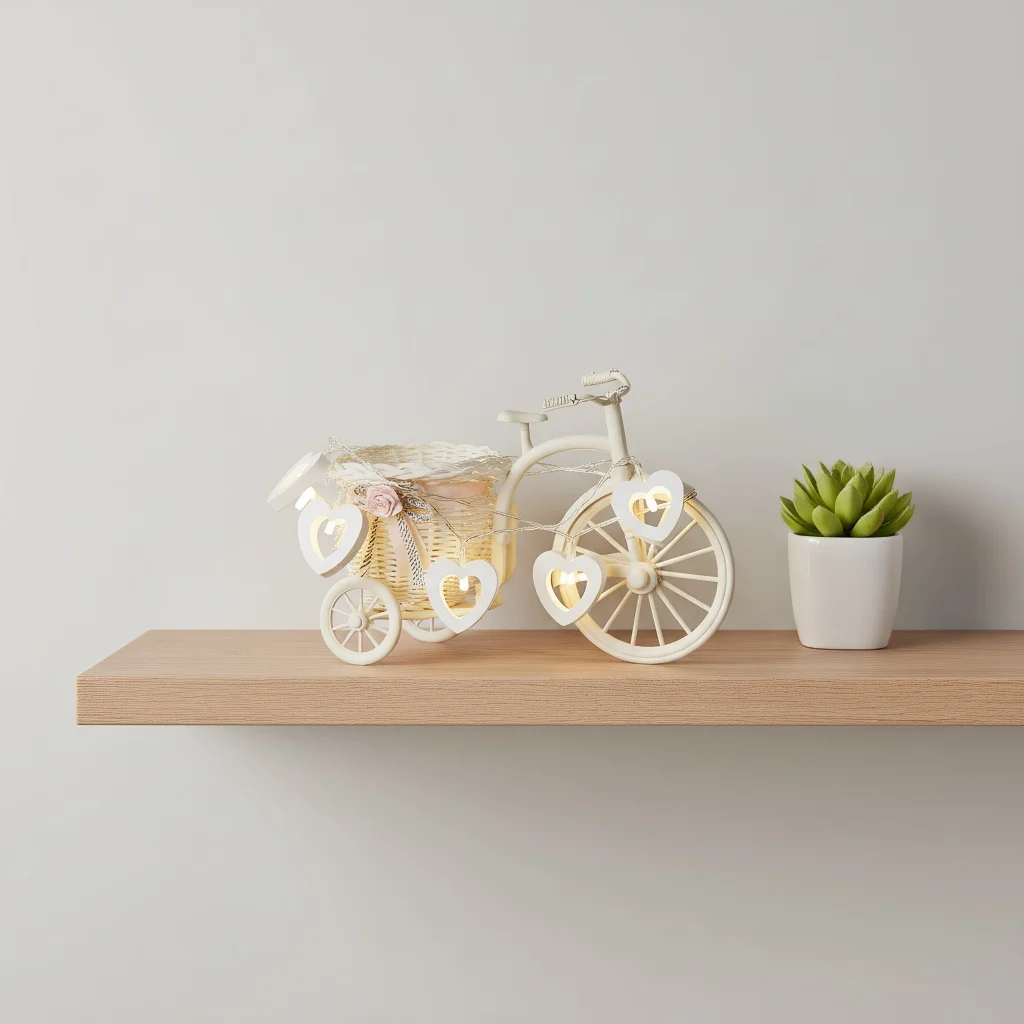 

Светодиодные гирлянды в форме сердца, гирлянда для декора на День святого Валентина, для спальни, детской комнаты, пластиковые, компактные, для использования в помещении ​