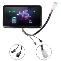 48V 60V 72V E-bike LCD Display Meter Control Panel Speedmeter Screen For Electric Bicycle EScooter Motor Dashboard Replacement
