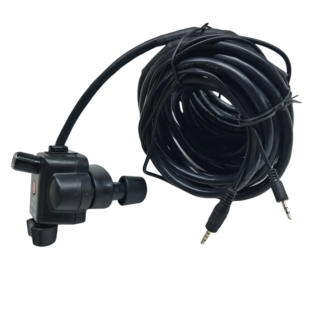 Aperture Focus Controller with Lanc Remote for Panasonic Camcorders  with 3.5mm and 2.5mm Jack in 7m Cables