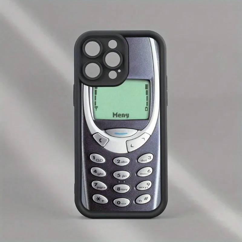 الإبداعية الرجعية الهاتف طباعة جراب هاتف آيفون 16 برو 15 برو 14 13 12 11 XS 14 برو ماكس 16 زائد 14Pro 12pro لينة قذيفة #6