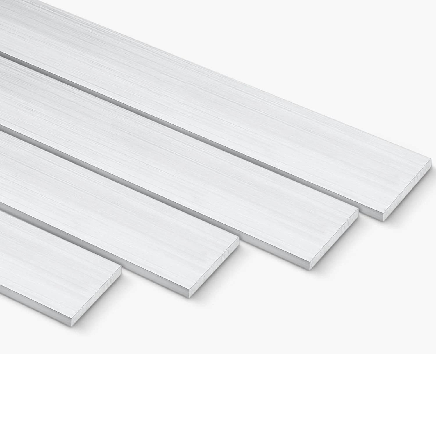 1-4Pcs 304 Stainlesss Steel Flat Bar 250mm, 1/2/3/4mm Thick Metal Strip Plate Rod for DIY Hardware Mechanical Parts