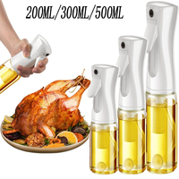 Olive Oil Sprayer Bottle Baking Barbecue Mist Sprayer Kitchen Cooking Vinegar Oil Dispenser for Air Fryer BBQ Picnic Tools