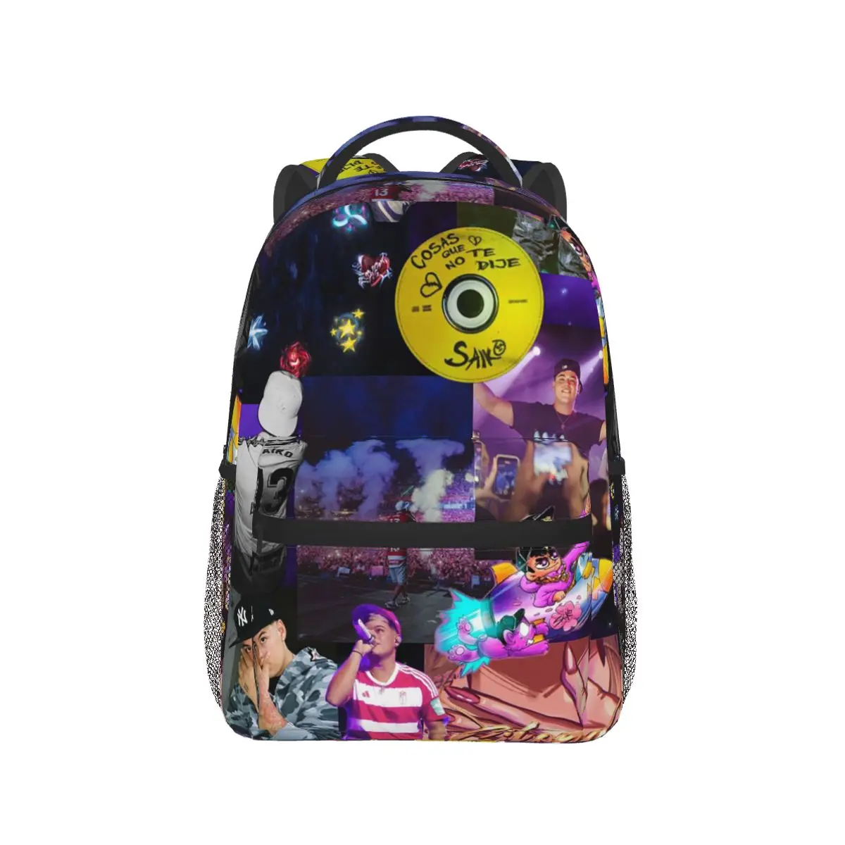 Rapper SAIKO Album Merch Backpack Hot Sale Daypack Large Capacity Kids BookBag School Bag Shoulder Bags for Men Women
