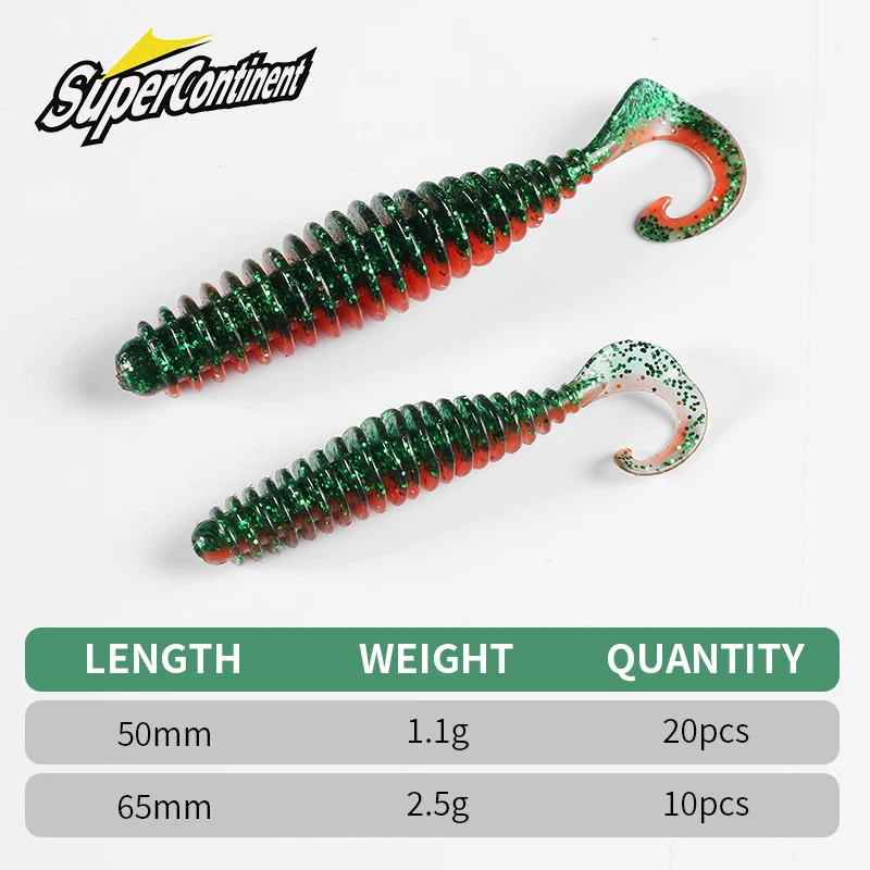 2023 NEW Soft Bait Tanan-Tail 50mm 65mm Fishing Lures Pesca Carp Fishing Bass Lure Isca Artificial PVC - view 3