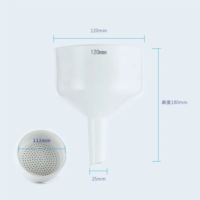 1Pcs Lab 40/60/80/100/120mm Brinell Funnel Porcelain Funnel Oil Pumping Funnel High Temperature Resistance s