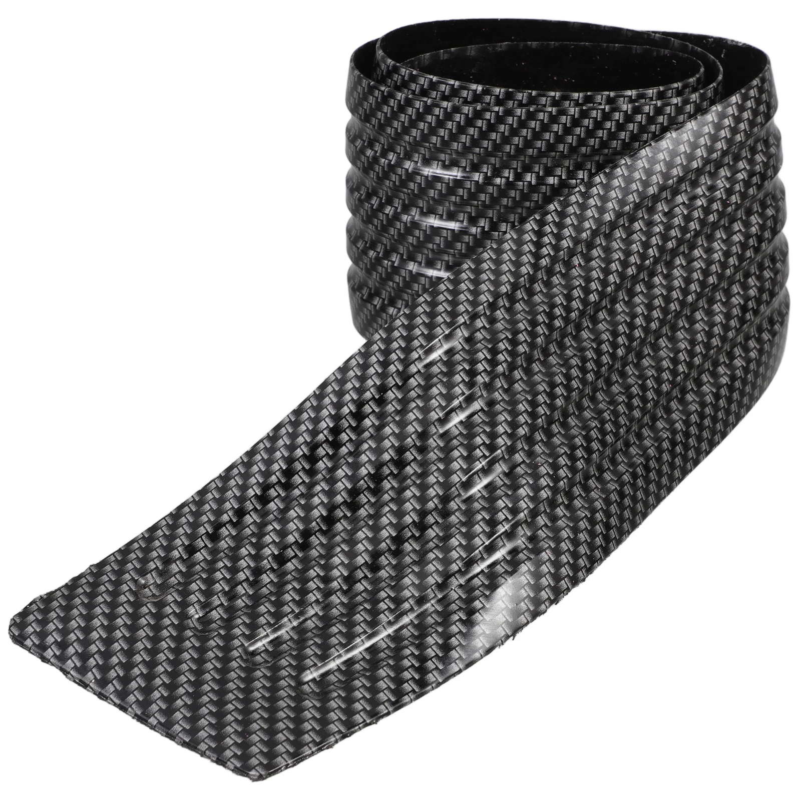 

Car Rear Protector 90Cm Black Universal Bumper Trim Strip Anti-Scratch Trunk Guard Durable Flexible Auto Body Decoration Strong