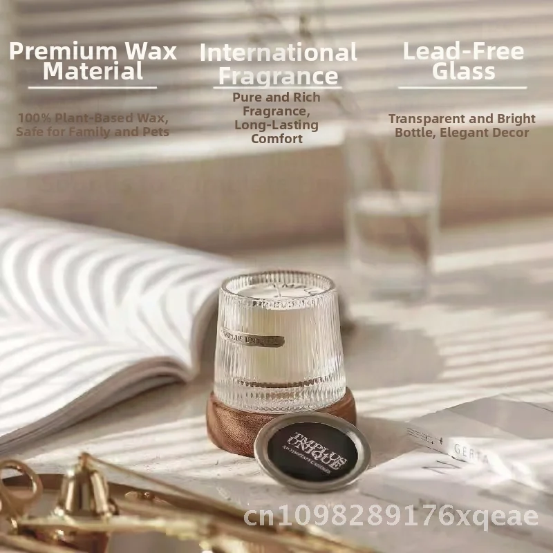 مجموعة علب هدايا شموع عطرية مصنوعة يدويًا - مجموعة غرف النوم المساعدة على النوم، شموع أسطوانية رومانسية معطرة في مختلف #2