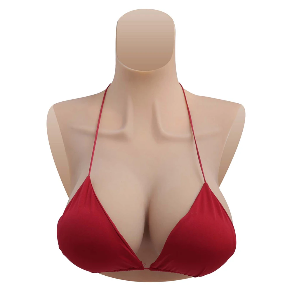 

Силиконовые накладки для груди для мужчин, кроссдрессеров, трансгендеров, дрэг-квин, реалистичные искусственные груди больших размеров B, C, D, E, F, G, H, для мастэктомии, косплея