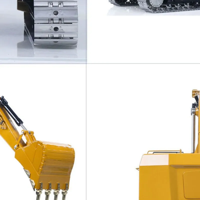 LESU 1/14 374 Hydraulic RC Excavator C374F Finished Radio Controlled Digger Heavy Machine Finished Model Car Trucks Gifts