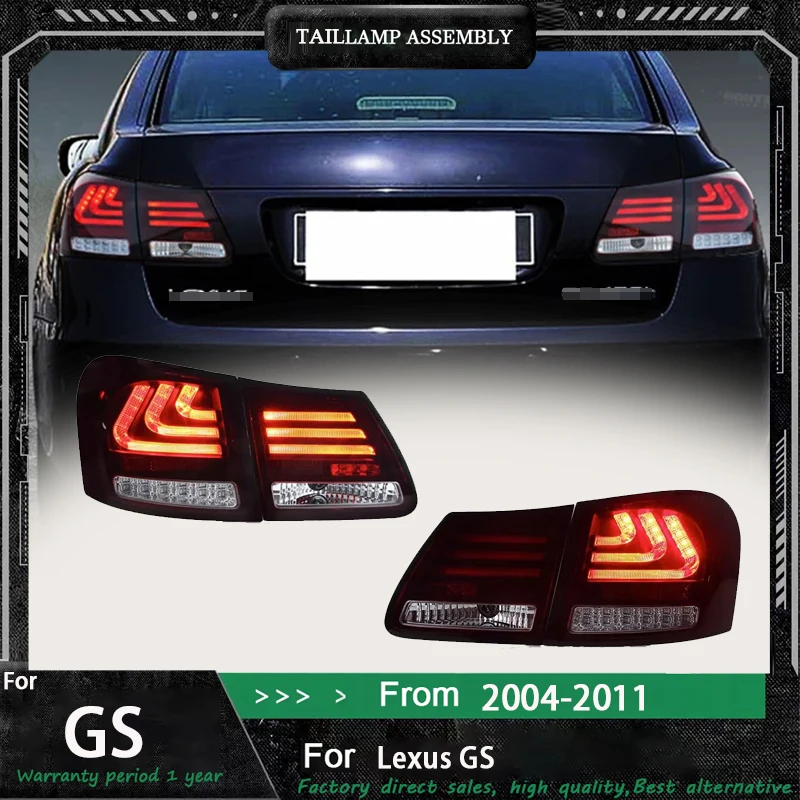 

Car Accessories for Lexus GS300 Tail Light 2004-2011 GS430 Taillight GS350 GS450 Rear DRL Fog Brake Reversing Turn Signal