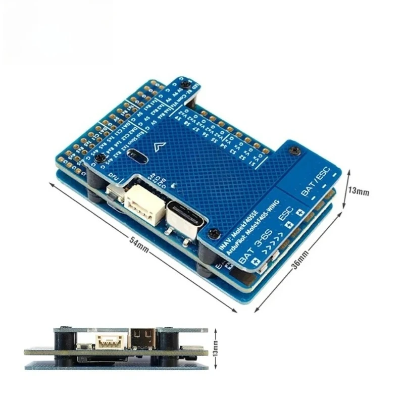 F405 WING V2 M32F405RGT6 Flight Controller Built-in ICM42688P OSD Slot for ArduPilot INAV Toy Airplane