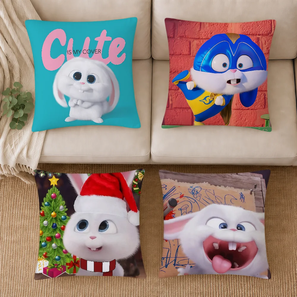 meme fun cute The S-Secret Life of P-Pets cushion cover soft pillowcase Sofa Home Living Room Decor bed hogar pillowcover gift