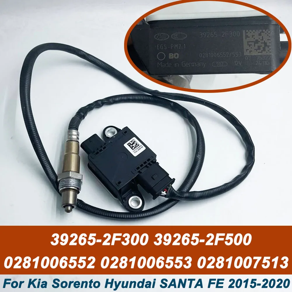 Diesel Particulate Sensor 39265-2F300 39265-2F500 0281007513 0281007514 0281006553 0281006552 For KIA SORENTO Hyundai SANTA FE