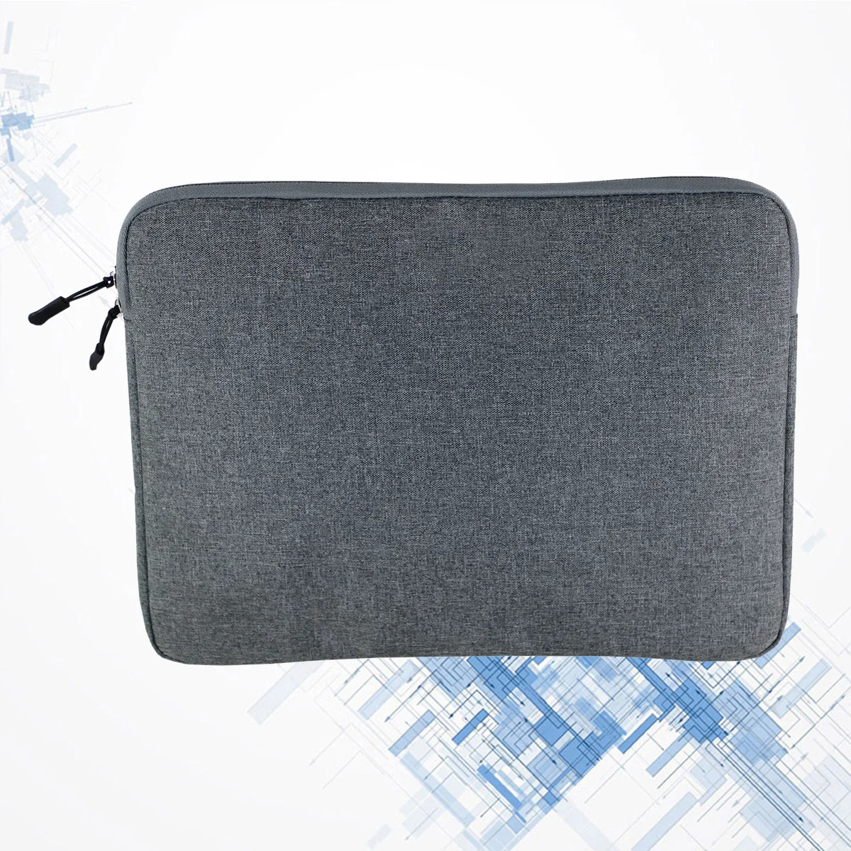 

1Pcs Grey Waterproof Shockproof Laptop Pouch 13 Inch Oxford Cloth Computer Bag Notebook Sleeve Travel Outdoor Storage