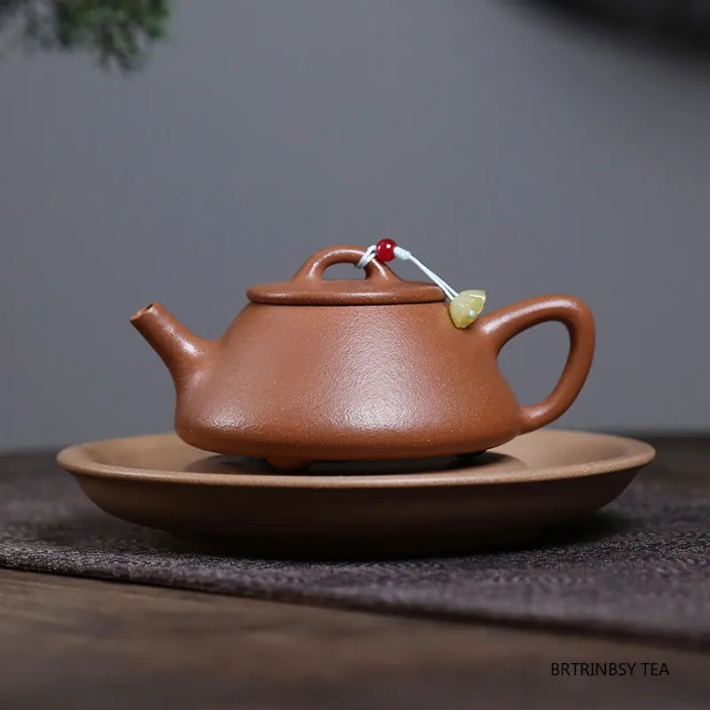 

Yixing Purple Clay Teapot Chinese Tradition Handmade Tea Pot Household Beauty Tea Infuser Kettle Zisha Tea Set Teaware 160ml