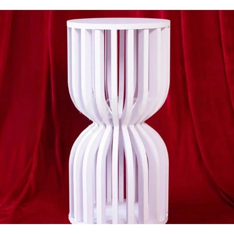 New Style Roman Column round Suit Prop Wedding Cake Table Guide Road Sign Party Flower Stand Window Decor