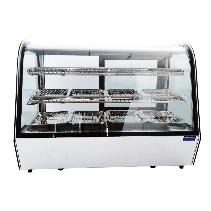 

Curved Glass Refridgerated Deli Case with Sliding Door/Cooler Display Fridge for Sale