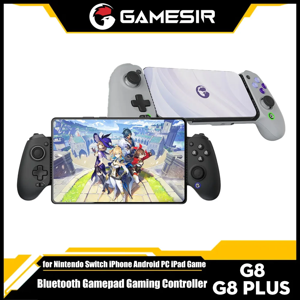 GameSir G8 Plus Bluetooth Gamepad G8 Gaming Controller Hall Effect Joystick for Nintendo Switch iPhone Android PC iPad Game