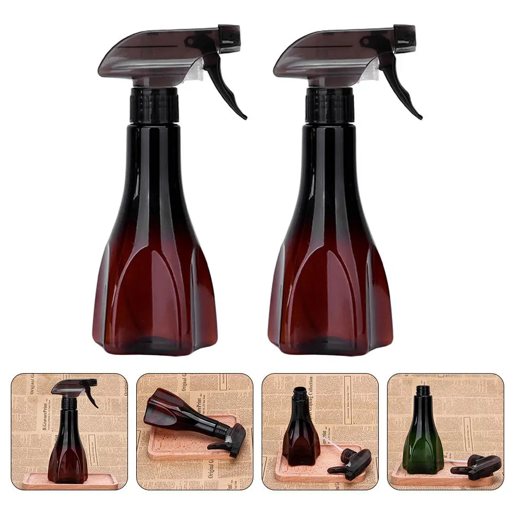 

2Pcs Gardening Watering Can Flower Sprayer Hairdressing Sprayer Refillable Spray Bottle for Home Office Hospital School Use
