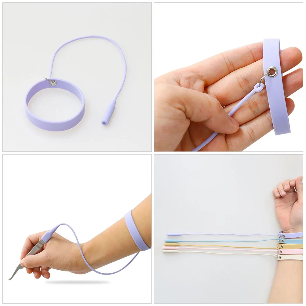 まつげピンセット シリコンリストバンド まつげエクステツールホルダー 通気性 耐久性 人間工学に基づいたフィット感 すべての手のタイプに対応 小さなまつげ