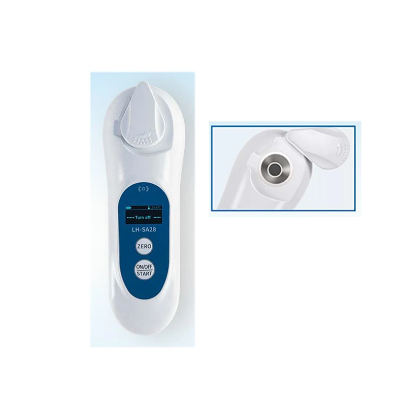 LH-SA28 Digital Refractometer Salinity Test Meter Measuring The Salt Content In Water Samples And Food