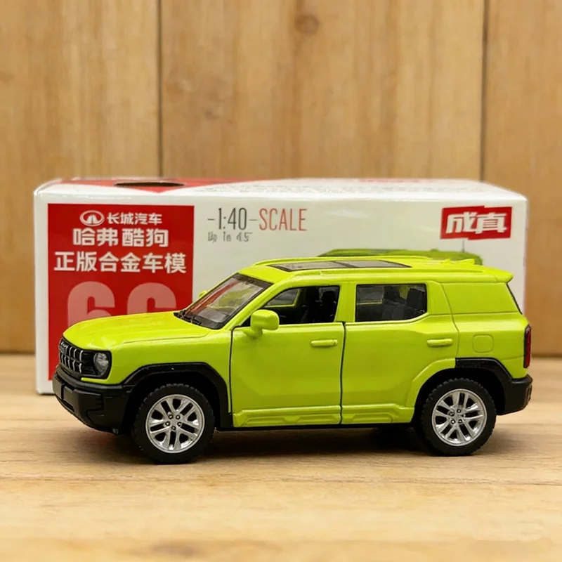 

Масштабная модель внедорожника Haval Cool Dog 1:40, литая под давлением, из металла, высокодетализированная, коллекционная, детская игрушка, подарок