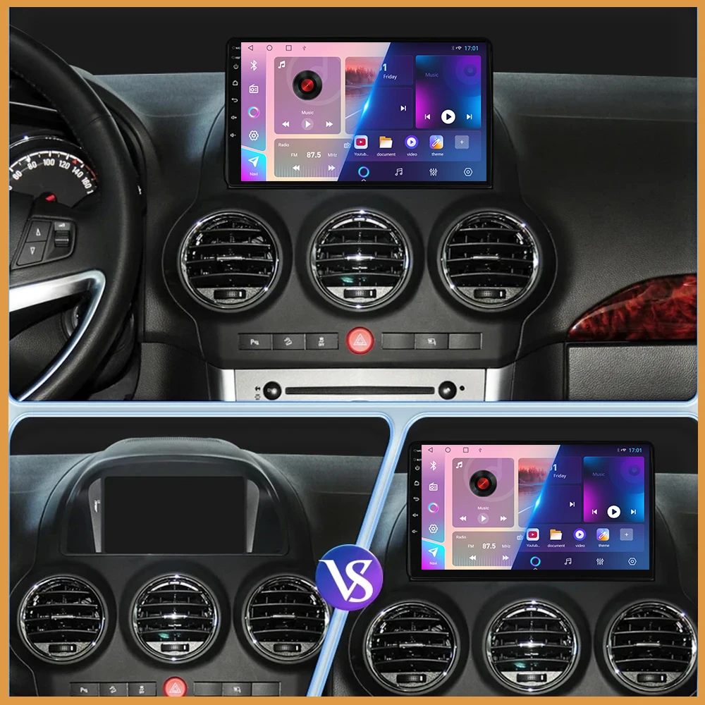 Car Android 14 For Opel Antara 1 2006 - 2017 Auto Carplay Bluetooth Car Radio Multimedia Video Player Navigation GPS 5G WIFI