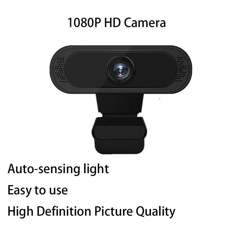 

1080P HD Webcam for Laptop Computer mini USB web camera Noise Cancelling Stereo Microphones web cam