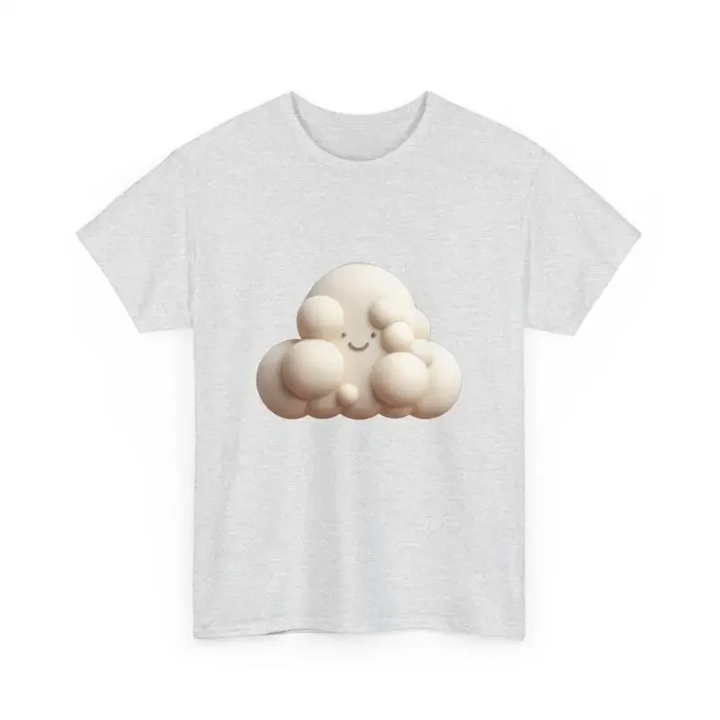 Dreamy Smiling Cloud T Shirt Casual Top
