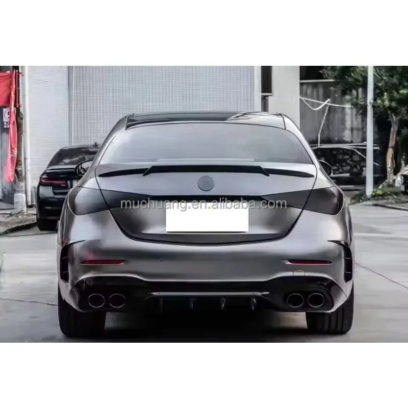 

Factory PriceZAIQU 2022+ for Merced/es-Ben/z C-Class W206 Bodykit Upgrade to C43 Style High Quality ABS Plastic Front & Rear Dir
