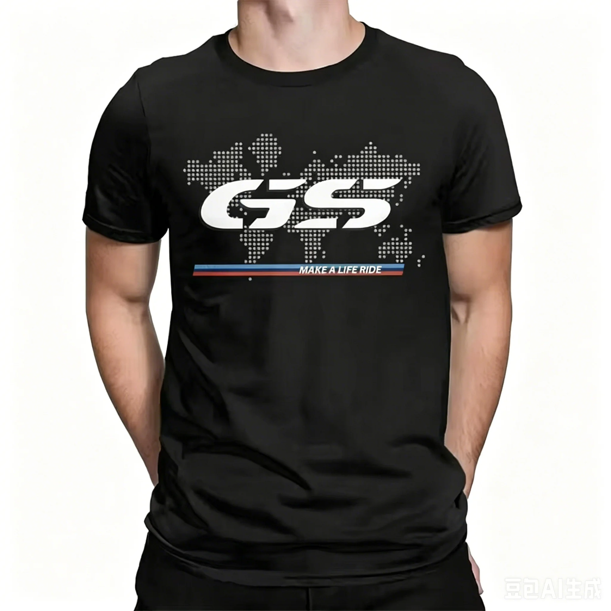 2026 Summer New Cotton For 1250 GS Exclusive for BMW Fans Motorrad R1250GS Motorcycle T Shirt Men Hip Hop Streetwear Unisex Tops