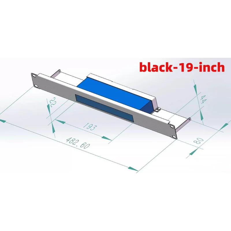 Rack Mount Tray For Ubiquiti UI（USW-Flex-2.5G-8）19 Inch Fits Standard Rack Frames And Firmly Holds This Fanless 2.5G Switching