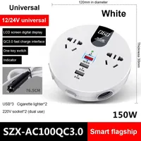 150W Pure Sine Wave Inverter 12V to 220V 110V Current Converter Europe Camper EU US 300W Auto Power Socket Car Inverters