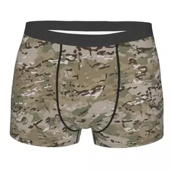 Funny Boxer Shorts Panties Men's Multicam Underwear Camouflage Military Soft Underpants for Male Plus Size