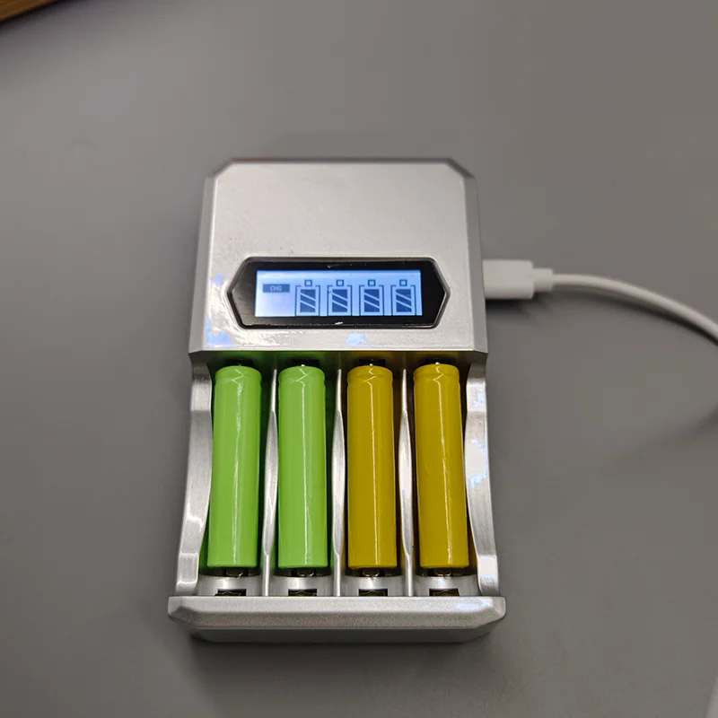 بطاريات AAA قابلة لإعادة الشحن مع شاحن - Ni-Cd بقدرة 400 مللي أمبير في الساعة للطاقة طويلة الأمد للألعاب وأجهزة التحكم عن بعد والمصابيح الكاشفة #6