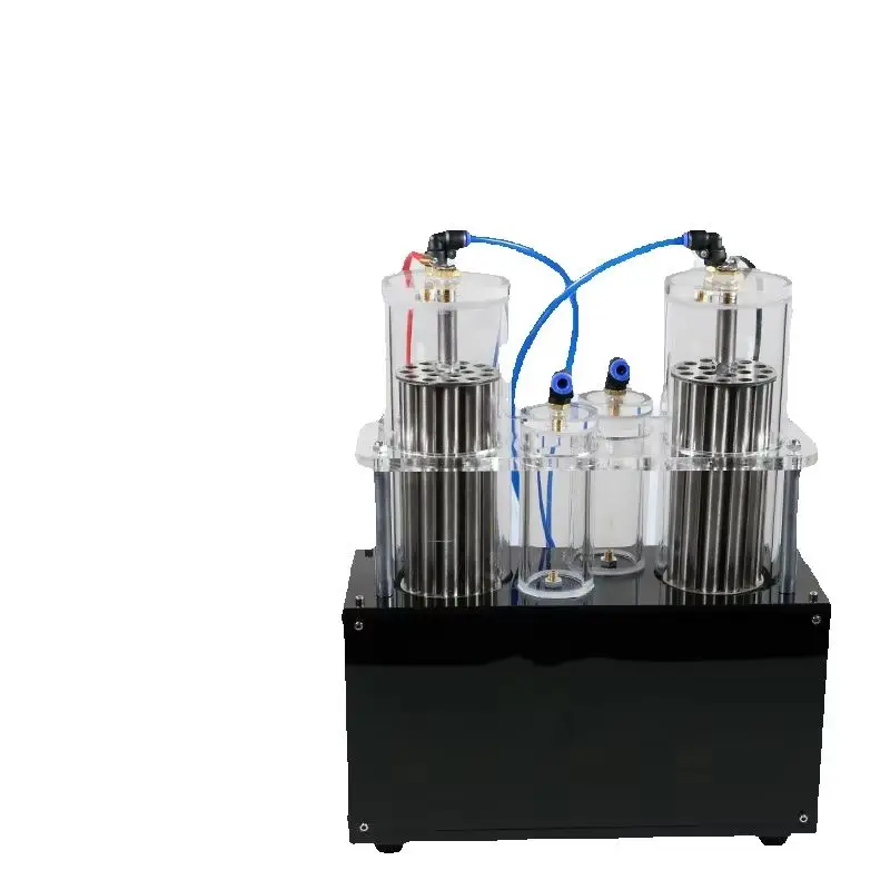 12V High Quality Hydrogen-oxygen Separation Water Electrolysis Machine Double Outlet Popular Science Experimental Equipment 400w