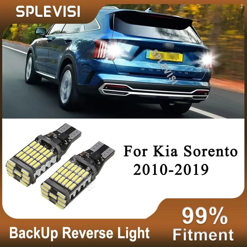 

2x 921 912 T15 Back Up Light Error Free Reversing Bulb For Kia Sorento 2010-2019 2018 2017 2016 2015 2014 2013 2012 2011 2010