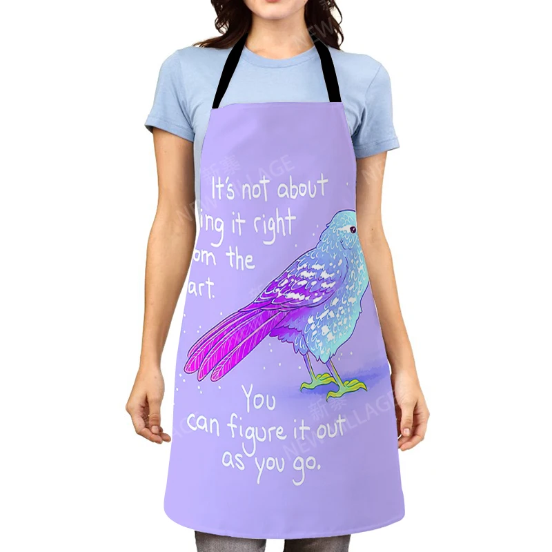 Aesthetic Women kitchen apron kids original Children Waterproof girl  princess waiter work apron oil proof cartoon kawaii cute