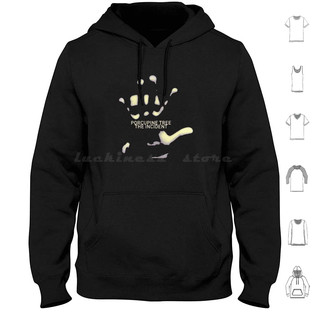 Porcupine Tree Camiseta Porcupine Tree The Incident Moletom com capuz de algodão manga comprida Porcupine T Shirtporcupine Tree The