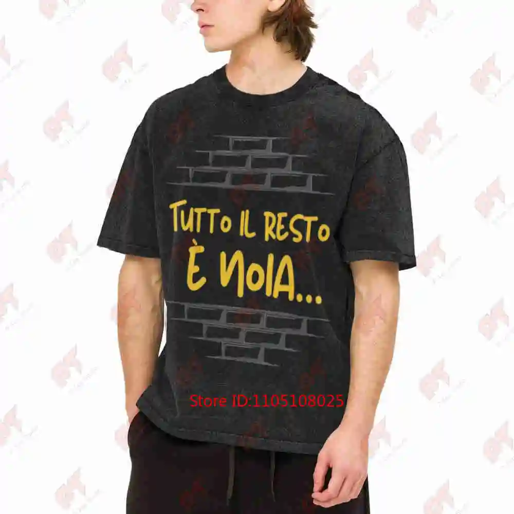 Everything Else Is Boring Franco Califano Vintage Washed Tee Pure Cotton T-Shirt