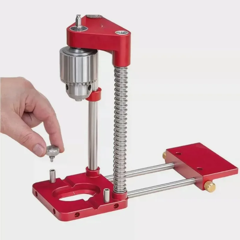 Portable Metal Drill Hole Locator Precise Positioner Woodworking Positioning Tool for Carpenter