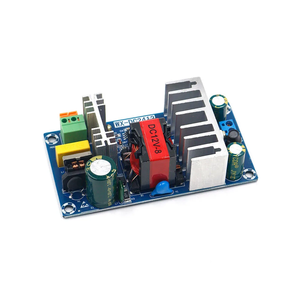 

AC-DC 12V 8A 100W Switching Power Supply Board Step-Dowm Circuit Module AC90-265V to DC 12V Buck Switching Power Supply Module