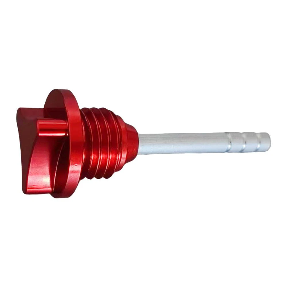 Aluminum Dipstick Anti-Slip Dipstick Essential Tool For Tuning Enthusiasts Clear Markings For Easy Reading Direct Installation