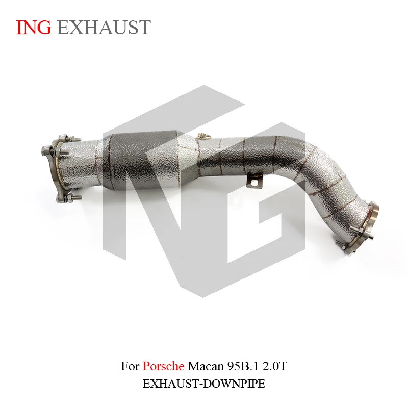 

ING Performance Exhaust Catalytic Downpipe for Porsche Macan 95B.1 2.0T Engine Pipe ss304 Tube Header Converter System