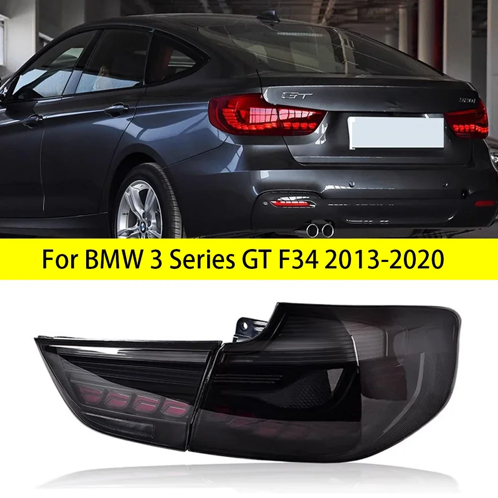 

Fit for BMW 3 Series F34 GT 2013‑2020 GTS OLED Style Full LED Dynamic Tail Lights With Sequential Turn Signal